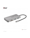 Club 3D Club3D hub USB-C, 9-in-1 hub s HDMI, VGA, 2x USB Gen1 Type-A, RJ45 (CL3) - nr 9