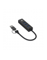 Conceptronics Conceptronic - hub - 3 ports USB hub - 3 - Czarny (DONN07BA) - nr 12