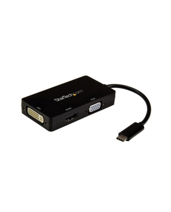 StarTech Adapter HDMI VGA USB C - DVI Czarny (CDPVGDVHDBP)