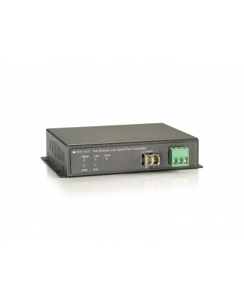 LEVELONE   POE EXTENDER OVER HYBRID FIBER TRANSMITTER 120W - NETVæRKSFORLæNGER - ETHERNET FAST ETHERNET (PFE1101T)