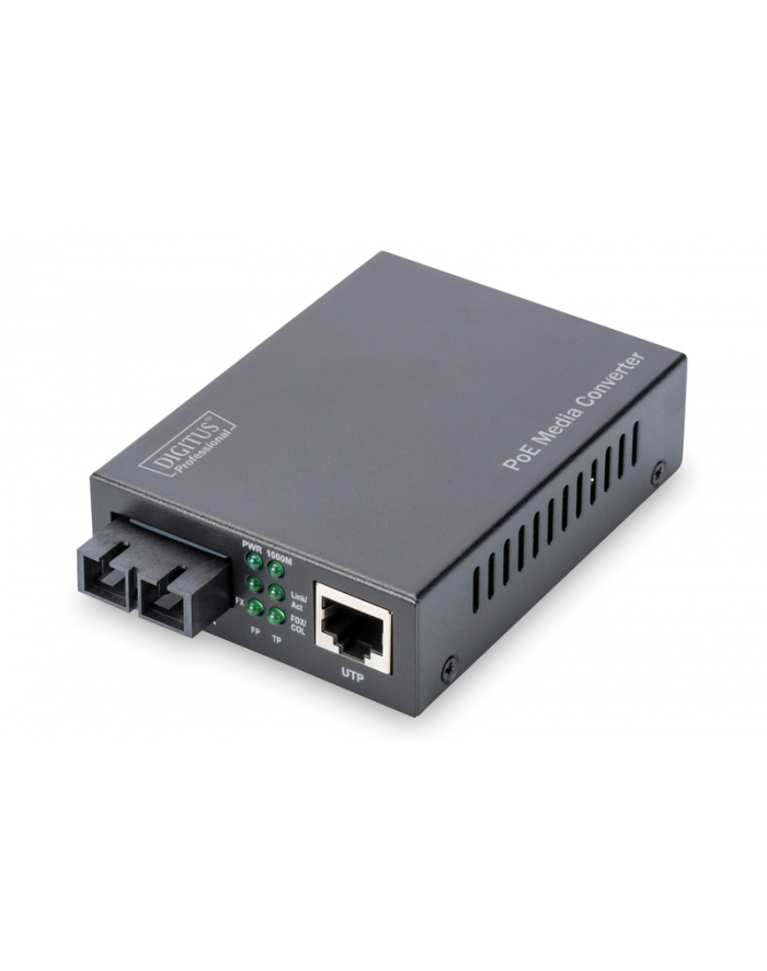 Digitus Konwerter Światłowodowy Gigabit Poe Multim. Media Rj45/Sc Mm Pse (DN82150) główny