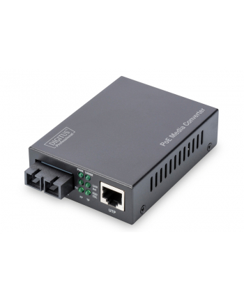 Digitus Konwerter Światłowodowy Gigabit Poe Multim. Media Rj45/Sc Mm Pse (DN82150)