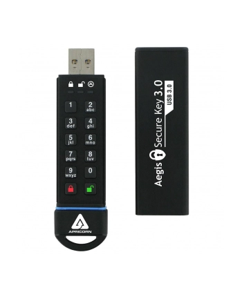 APRICORN PENDRIVE  FLASH S-USB 3.0 120GB SECUREKEY  (ASK3120GB) nr 2