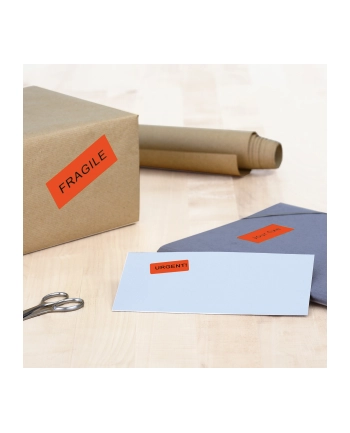 Herma Etykiety Kolorowe 4407 A4 Samoprzylepne 70 X 37 Mm Papier Matowy Czerwony 2400 Szt (4407) nr 2