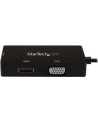 StarTech Adapter HDMI VGA USB C - DVI Czarny (CDPVGDVHDBP) - nr 16