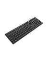 Targus Wired USB Keyboard D-E Kolor: CZARNY - AKB30D-E - nr 5
