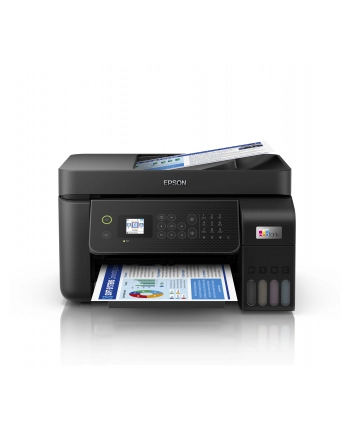 Epson EcoTank ET-4800, multifunction printer (Kolor: CZARNY, scan, copy, fax, USB, LAN, WLAN)