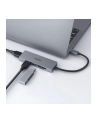 aukey CB-C63 aluminiowy HUB USB-C | Ultra Slim | 4w1 | 3xUSB 3.1 | 1xMicroSD i SD - nr 2