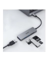 aukey CB-C63 aluminiowy HUB USB-C | Ultra Slim | 4w1 | 3xUSB 3.1 | 1xMicroSD i SD - nr 3