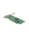 DeLOCK PCI Express 4.0 x16 card to 4 x SFF-8639 NVMe - Low Profile - nr 7