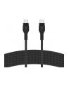 belkin Kabel BoostCharge USB-C/USB-C silikonowy w oplocie 3m, czarny - nr 22
