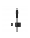 belkin Kabel BoostCharge USB-C/USB-C silikonowy w oplocie 3m, czarny - nr 31