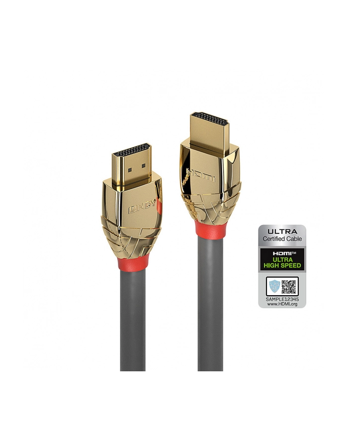 Lindy Ultra High Speed HDMI Cable GoldL 1m - 37601 główny