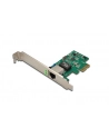digitus Karta sieciowa przewodowa PCI Express do Gigabit 10/100/1000Mbps, Low Profile - nr 64