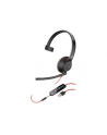 Plantronics Poly Blackwire 5210, headset (Kolor: CZARNY, mono, USB-A) - nr 1