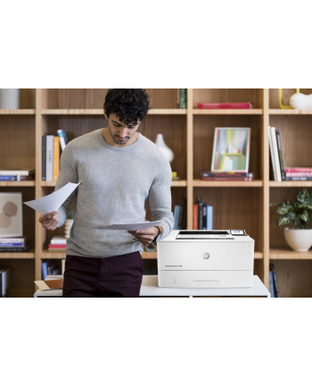 HP LaserJet Enterprise M406dn, laser printer (grey/Kolor: CZARNY, USB, LAN)