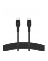 belkin Kabel BoostCharge USB-C/USB-C silikonowy w oplocie 3m, czarny - nr 21