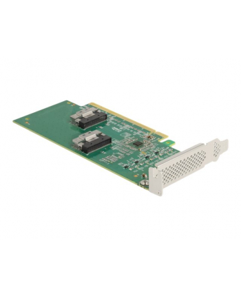 DeLOCK PCI Express 4.0 x16 card to 4 x SFF-8639 NVMe - Low Profile
