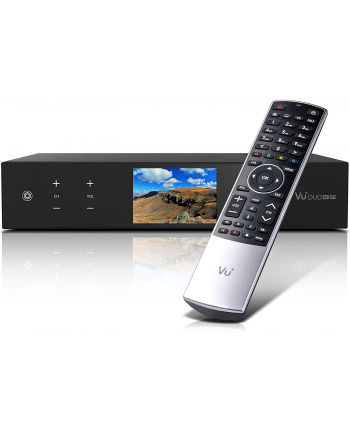 VU+ Duo 4K SE BT FBC Twin PVR 1xS2X/C Kolor: CZARNY 1xDVB-S2X'/1xDVB-C FBC Twin Tuner PVR BT