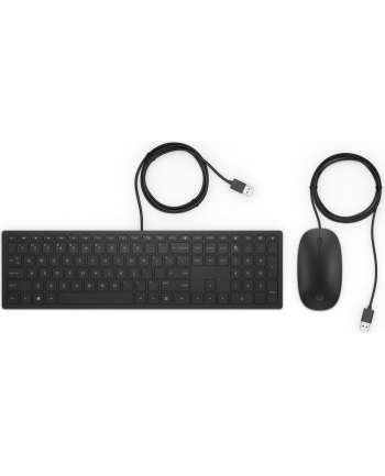 D-E Layout - HP Pavilion Wired Keyboard and Mouse 400 - 4CE97AA # ABD
