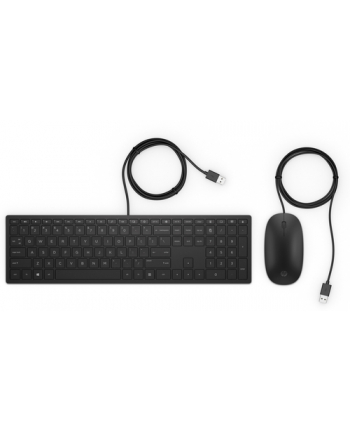 D-E Layout - HP Pavilion Wired Keyboard and Mouse 400 - 4CE97AA # ABD