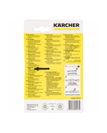 Kärcher anti-twist adapter (Kolor: CZARNY, for high-pressure hose) - 2.644-257.0