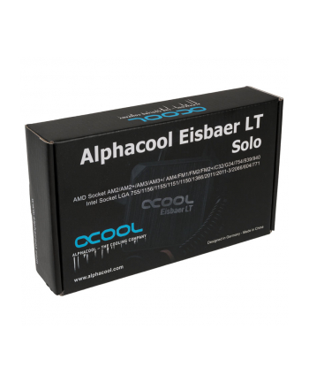 Alphacool Eisbaer LT Solo Kolor: CZARNY - 1014282 nr 2