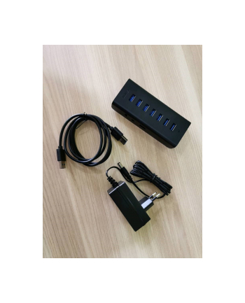 aukey CB-H3 aktywny HUB USB | 7w1 | 7xUSB 3.0