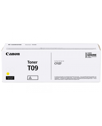 CANON T-09 - ORYGINALNY TONER, YELLOW (ŻÓŁTY). (3017C006)