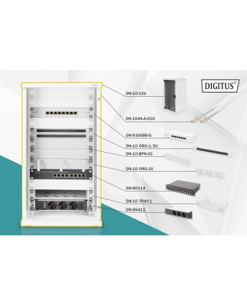 Digitus 10 Set 3 12U grey nr 2