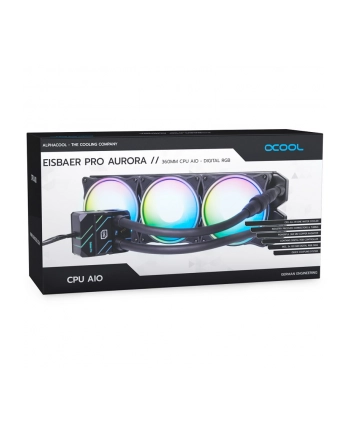 Alphacool Eisbär Pro Aurora 360 CPU Kolor: CZARNY - 1019572 nr 1