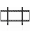 MANHATTAN Heavy-Duty Low-Profile Large-Screen TV Wall Mount Holds One 60-100inch TV up to 100kg 220lbs Fixed Ultra Slim Design Black - nr 14