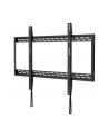 MANHATTAN Heavy-Duty Low-Profile Large-Screen TV Wall Mount Holds One 60-100inch TV up to 100kg 220lbs Fixed Ultra Slim Design Black - nr 20