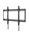 MANHATTAN Heavy-Duty Low-Profile Large-Screen TV Wall Mount Holds One 60-100inch TV up to 100kg 220lbs Fixed Ultra Slim Design Black - nr 37