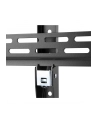 MANHATTAN Heavy-Duty Low-Profile Large-Screen TV Wall Mount Holds One 60-100inch TV up to 100kg 220lbs Fixed Ultra Slim Design Black - nr 6