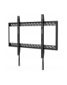 MANHATTAN Heavy-Duty Low-Profile Large-Screen TV Wall Mount Holds One 60-100inch TV up to 100kg 220lbs Fixed Ultra Slim Design Black - nr 7