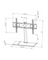 TECHLY Stojak Podstawa Telewizora 32-65inch 45kg Czarna - nr 4