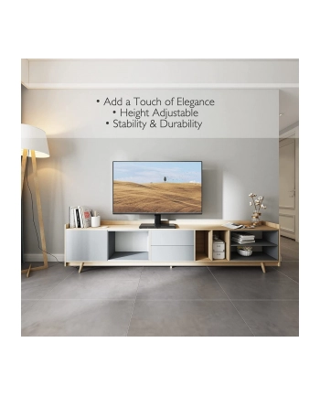 TECHLY Stojak Podstawa Telewizora 32-65inch 45kg Czarna nr 2