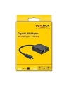 DeLOCK USB-C adapter> Gigabit LAN + PW Kolor: CZARNY - LAN 10/100/1000 Mbps with Power Delivery - nr 9