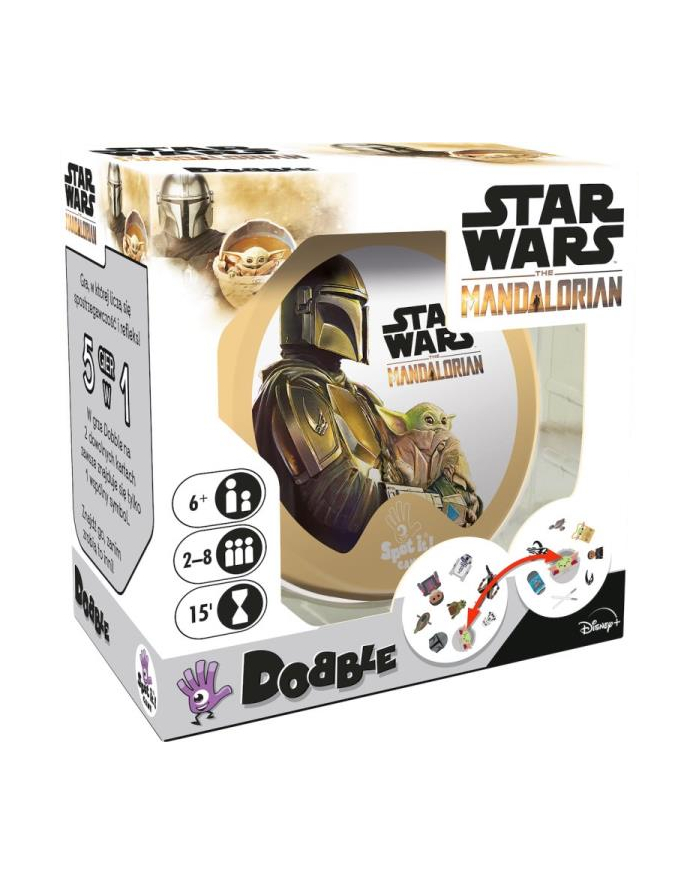 Dobble Star Wars: Mandalorian gra REBEL główny