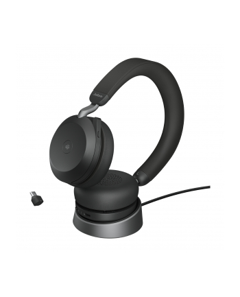 Jabra Evolve2 75 Link380c MS Stereo Kolor: CZARNY - Stand