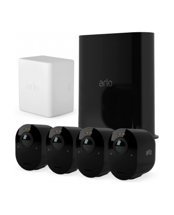 Arlo Ultra 2 Spotlight Camera Set of 4 Kolor: CZARNY - 4K camera