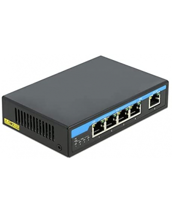 DeLOCK Giga Ethernet Switch 4P PoE + 1RJ45 - 87764
