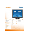 iiyama Monitor 19 cali T1931SR-B6 RESIS.IP54,HDMI,DP,VGA. - nr 7