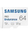 samsung Karta pamięci microSD MB-MJ64KA/(wersja europejska) Pro Endurance 64GB + Adapter - nr 41