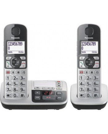 Panasonic KX-TGE522GS silver / Kolor: CZARNY