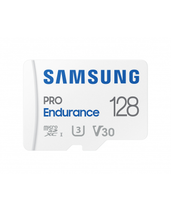 SAMSUNG PRO Endurance microSD Class10 128GB incl adapter R100/W40 up to 70080 hours