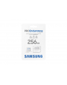 SAMSUNG PRO Endurance microSD Class10 256GB incl adapter R100/W30 up to 140160 hours - nr 75