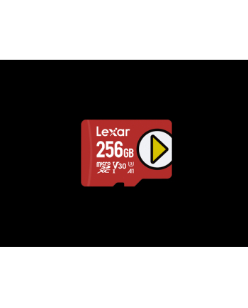 Lexar 256GB microSDXC PLAY A1 V30 U3 (LMSPLAY256GBNNNG)