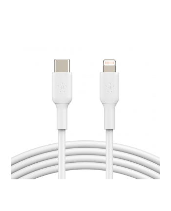 Belkin Kabel Usb Pvc C-Ltg 1M, Wht (Caa003Bt1Mwh)